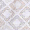 Boys Warm White Square Print Angrakha Kurta Set